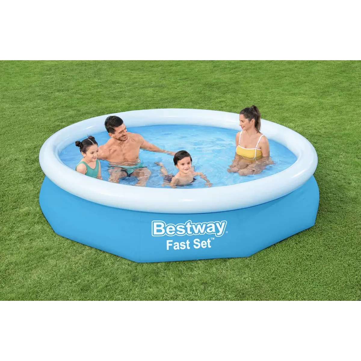 Бассейн надувной 305x66 см без фильтра-насоса, для дачи, BESTWAY 57456 Бассейн надувной 305x66 см без фильтра-насоса, для дачи, BESTWAY 57456