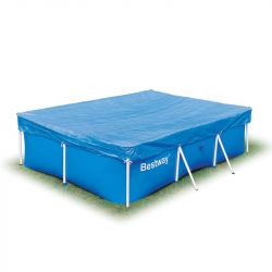 Тент защитный 259x170x60 см для каркасного прямоугольного бассейна BESTWAY 58105