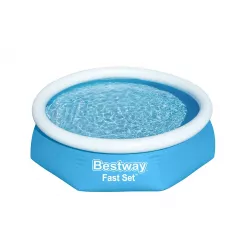 Бассейн надувной круглый 244x61 см, без фильтра-насоса, для дачи BESTWAY 57448