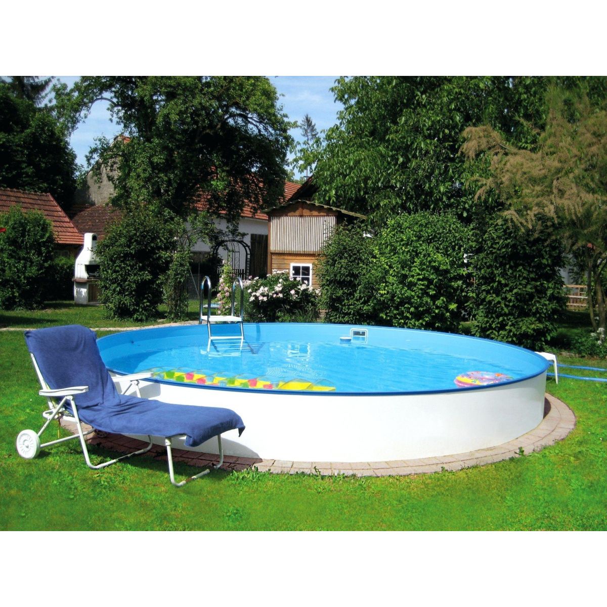 Бассейн каркасный круглый 6,0х1,2 м, комплект с фильтром, Summer Fun, 501010127KB Бассейн каркасный круглый 6,0х1,2 м, комплект с фильтром, Summer Fun, 501010127KB